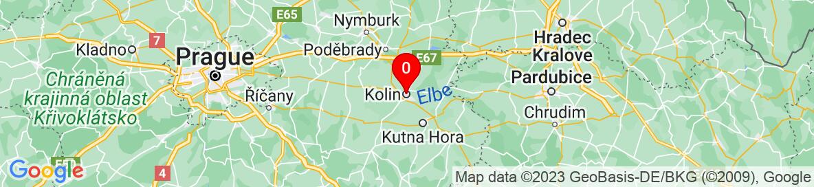 Mapa Kolín, Středočeský kraj, Česko. Podrobnější mapa je k dispozici pouze pro registrované uživatele. Prosím, zaregistrujte se nebo se přihlašte.