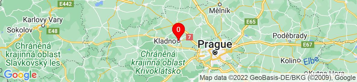 Mapa Kladno, Středočeský kraj, Česko. Podrobnější mapa je k dispozici pouze pro registrované uživatele. Prosím, zaregistrujte se nebo se přihlašte.