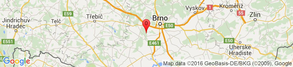 Mapa Brno-venkov, Jihomoravský kraj, Česká republika. Podrobnější mapa je k dispozici pouze pro registrované uživatele. Prosím, zaregistrujte se nebo se přihlašte.