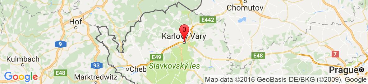 Mapa Karlovy Vary. Podrobnější mapa je k dispozici pouze pro registrované uživatele. Prosím, zaregistrujte se nebo se přihlašte.