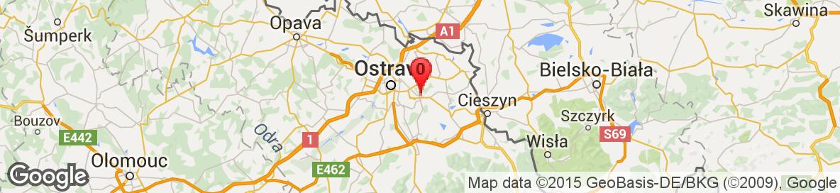 Mapa Šenov, Ostrava-město, Moravskoslezský kraj, Česká republika. Podrobnější mapa je k dispozici pouze pro registrované uživatele. Prosím, zaregistrujte se nebo se přihlašte.