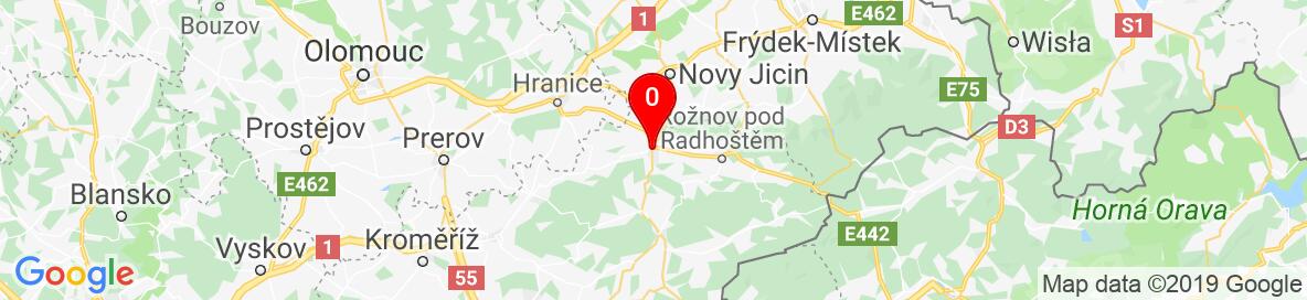 Mapa Valašské Meziříčí, Vsetín, Zlínský kraj, Česko. Podrobnější mapa je k dispozici pouze pro registrované uživatele. Prosím, zaregistrujte se nebo se přihlašte.